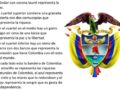 Partes del escudo de Colombia